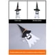 thumbnail image 5 of Matsuzay Lámpara de luz LED para decoración de Halloween, colgante para exteriores e interiores, funciona con pilas, suministro de Kits de decoración para fiestas Luz blanca cálida, 5 of 6