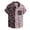 Red, variant on Mens Shirts Men's Casual Hawaii Patchwork Printed Shirt Short Sleeve Turn-Down Collar Shirt Mens Shirts Short Sleeve Red