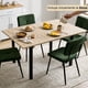 thumbnail image 1 of Mesa de comedor Plegable FurnitureR para 4-6 personas Beige, 1 of 8
