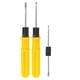 thumbnail image 1 of Eigraketly Destornillador multiusos herramienta de reparación manual de doble cabeza aleación de acero con mango de plástico carpintería Industrial Herramientas y ferretería amarillo 2 pulgadas Eigraketly TO009642-02, 1 of 6