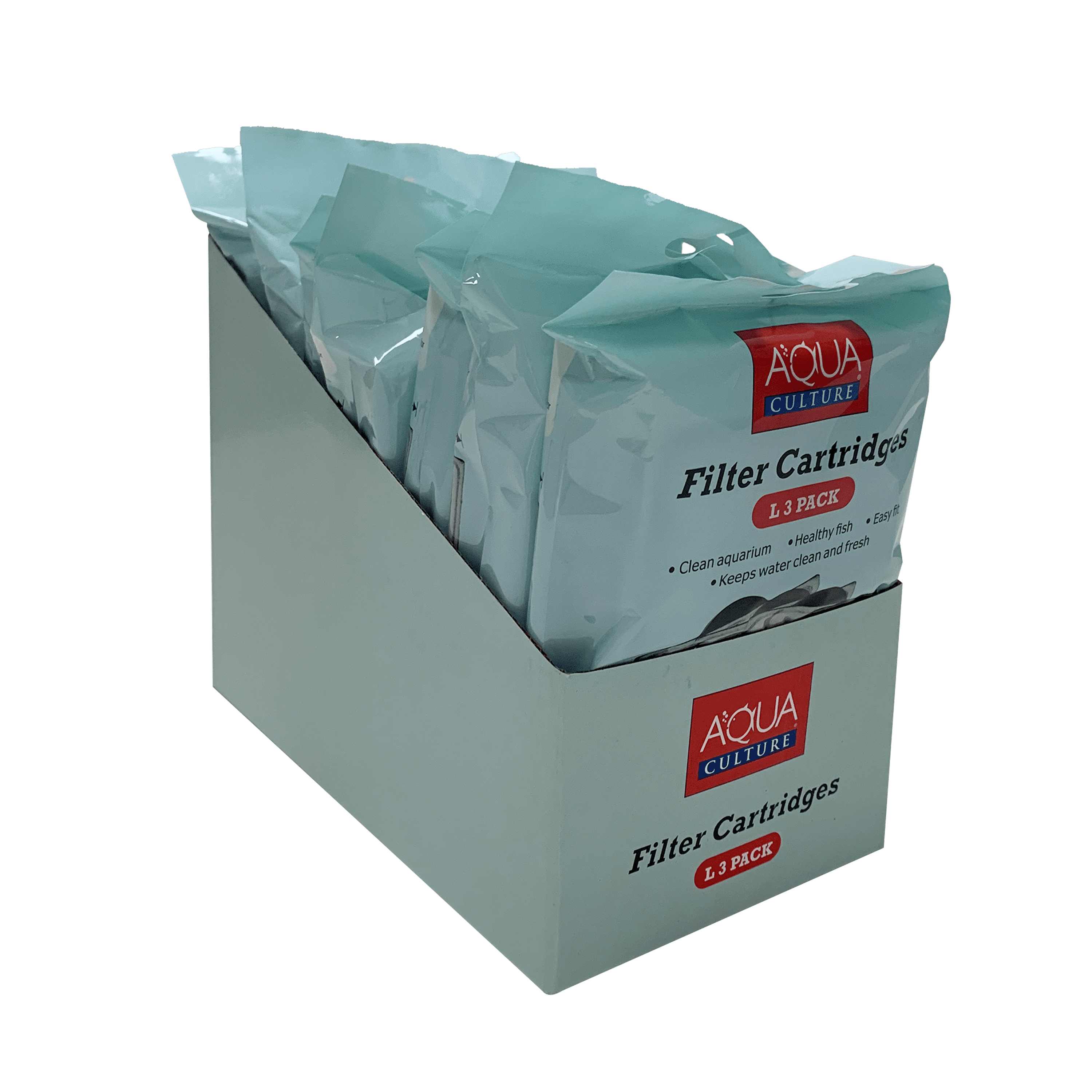 Aqua Culture Filter Cartridges-L-3 Pack