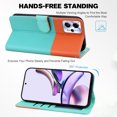 thumbnail image 3 of Compatible with Motorola Moto G13/ G23/ G53 Cute Animals Pattern Wallet Case with Card Slots Flip Cover, 3 of 5