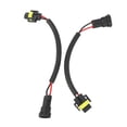 thumbnail image 1 of 2 piezas de conector de conversión de luz antiniebla de faro 9006 a H11 H8, arnés de cableado, enchufe, cable, conector, 1 of 5