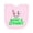 AD-Pink, variant on Inktastic Mimi's Lil' Bunny Cute Easter Bunny Newborn Bib
