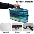 thumbnail image 5 of HELLHERO Turtle Pattern Light Clothes Iron Storage Case Smooth Zipper Portable Iron Case Handheld Travel Steamer Organizer, Case Only, 5 of 6