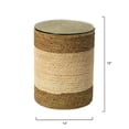 thumbnail image 3 of Jamie Young Saint Bart's Seagrass Side Table, 3 of 5