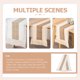 thumbnail image 5 of unbranded Table Runner Decorativo Beige De Y Lino Ideal Para Bodas Y Celebraciones En, 5 of 6