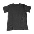 thumbnail image 4 of Men's Waffle Texture Casual Short Sleeve T-Shirt - Soft Breathable Fabric for Everyday Wear, Lightweight Comfortable Round Neck Tee with Modern Solid Color Design,Black L, 4 of 4