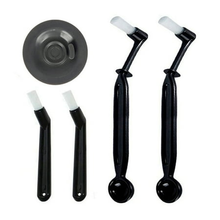 

Coffee Machine Cleaning Set Coffee Machine Brush with Spoon 54Mm Stainless Steel Back Insert Blind Filter