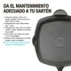 thumbnail image 5 of Set De 3 Sartenes De Hierro Fundido + Sartén Tipo Grill Extra Grande 2 L CASA LITUS, 5 of 11
