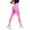 Pink, variant on Mlongo Women's Yoga Pants High Waisted Leggings for Women No See Through Tummy Control Workout Leggings Seamless Sports Yoga Tight
