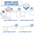 thumbnail image 2 of 16Pcs-Clear Rectangular Display Risers, Multi-Size, 2 of 7