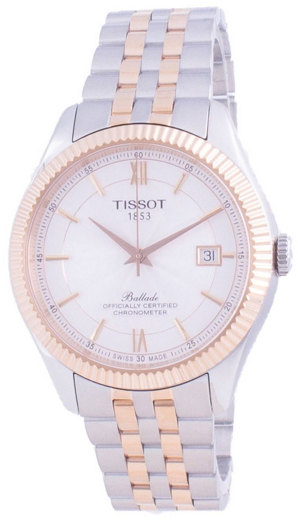Tissot Ballade Powermatic 80 Silicium Automatic T108.408.22.278.00  T1084082227800 Men's Watch - Walmart.com