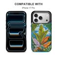 thumbnail image 5 of Tropical Jungle Flora Leather Wallet Case for iPhone 11 Wallet Case Card Holder Flip, 5 of 8