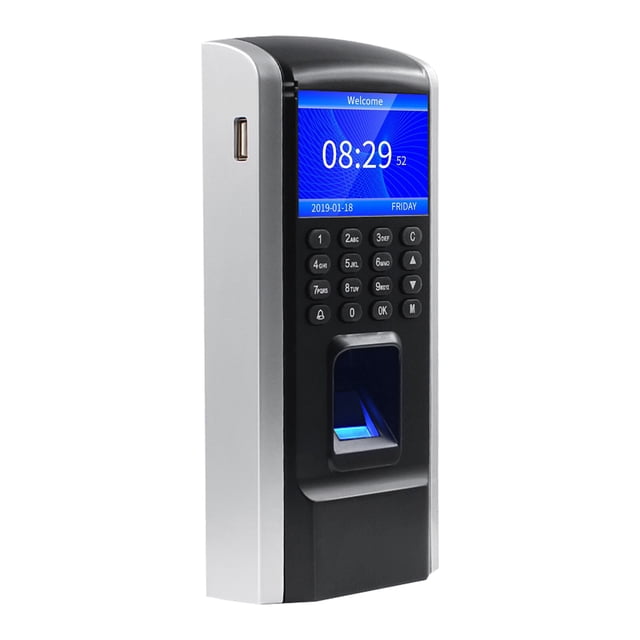 Management Fingerprint Time Clock ID Card Password Fingerprint Attendance Machine with Doorbell Function
