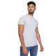 thumbnail image 3 of Crosshatch - Polo Chemfort para Hombre (Gris Jaspeado), 3 of 4