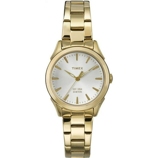 Timex TW2P81800 City Gold-Tone Ladies Watch