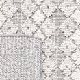 thumbnail image 6 of SAFAVIEH Global Kestrel Diamond Indoor/Outdoor Area Rug, Light Grey/Dark Grey, 5'3" x 7'6", 6 of 6