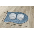 thumbnail image 2 of Simply Daisy Olena Fish Shape Pet Feeding Mat for Cats, 2 of 3