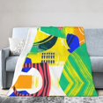 thumbnail image 1 of Throw Blanket Graffiti Abstract Texture For Couch-Ultra-Soft Micro Fleece Sofa Bed Camping Travel Blanket For Kid Baby Boys Girls Adults 50"X40", 1 of 8