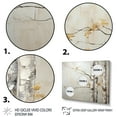 thumbnail image 3 of Designart "Tree Monochrome Of Gray I" Floral Floater Framed Canvas Art Print, 3 of 7