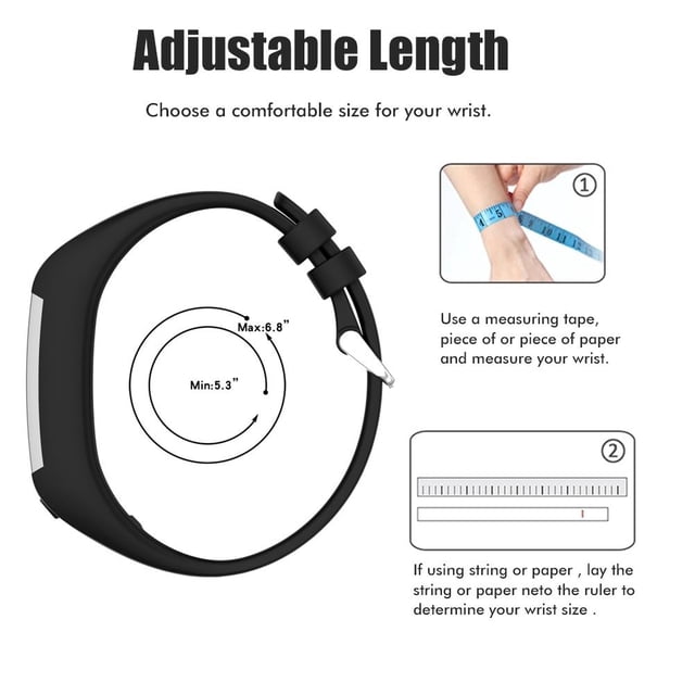 Replacement Bands Silicone Watch Bands Silicone Watch Bands Replacement Bands Soft Comfortable Quick Release Straps Compatible For M600