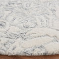 thumbnail image 3 of SAFAVIEH Metro Della Medallion Area Rug, Grey/Ivory, 6' x 6' Round, 3 of 8