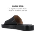 thumbnail image 3 of Journee Collection Womens Denrie Tru Comfort Foam Slide Flatform Sandals, 3 of 7