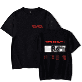 Wave To Earth 0.03 Tour 2024 T-shirt, Wave To Earth Kpop