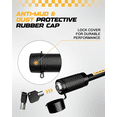 thumbnail image 5 of RETRUE Trailer Hitch Locks, 5/8" Locking Hitch Pin for 2" and 2 1/2" Receiver Class III IV Hitch, Tow Hitch Pin Lock Dia 3-1/2” Long Pin with O-Rings Weatherproof Caps for Trailer Truck Car Boat, 5 of 6