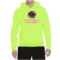 thumbnail image 2 of Wild Bobby I'm Literally Just a Girl Funny Deep Fried Brain Rot Hamster Meme Unisex Hoodie Sweatshirt, 2 of 6