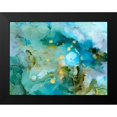 thumbnail image 2 of Borges, Victoria 24x19 Black Modern Framed Museum Art Print Titled - Aqua Brume II, 2 of 5
