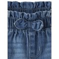 thumbnail image 3 of The Children's Place Baby Toddler Girls Pull-On Bow Front Denim Short, Sizes 6M-5T, 3 of 3