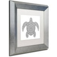 thumbnail image 2 of Trademark Fine Art "Spirit Animals 5" Canvas Art by Filippo Cardu, White Matte, Silver Frame, 2 of 4