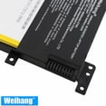 thumbnail image 3 of 37Wh New Laptop Battery C21N1347 For ASUS X555 X555L X555LA X555LD X555LN X555MA X555LJ F555 K555 R556LA, 3 of 6