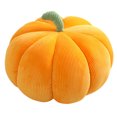 thumbnail image 1 of Almohada de tiro de calabaza rellena simulada 3D regalo suave de Halloween para niños de 13 pulgadas, 1 of 7