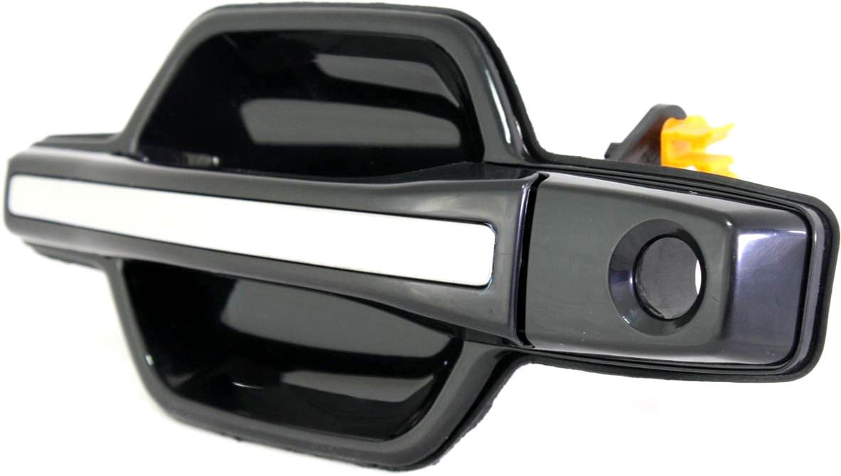 Replacement REPM462190 Exterior Door Handle Compatible with 2001-2006 Mitsubishi Montero Front, Left Driver Smooth Black