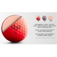 thumbnail image 2 of Vice Golf Pro Soft Golf Balls, Neon Red Dimple Design (12 pack), 2 of 7