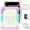 RainbowPink, variant on Junayo for iPad Pro 13 inch Case 2024 M4 Heavy Duty Shockproof Protective Case with Screen Protector Stand and Hand Strap Shoulder Strap Beige Series