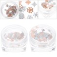thumbnail image 3 of 2 Boxes Nail Glitter Sequins Snowflake Nail Sequin Christmas Nail Chunky Glitter, 3 of 7