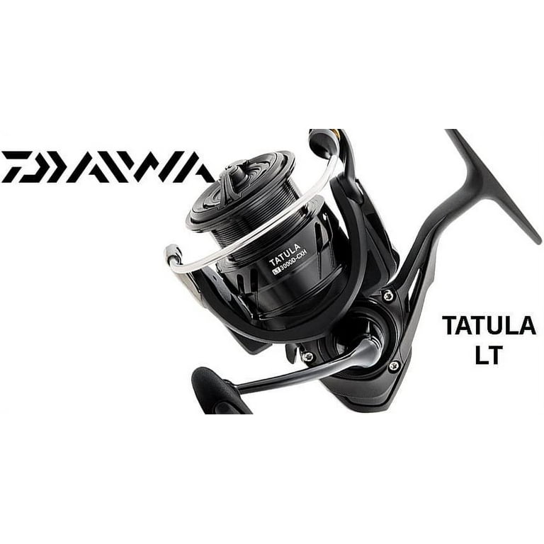 Daiwa Tatula LT 6.2:1 Left/Right Hand Spinning Fishing Reels, TALT3000-CXH,  Black 