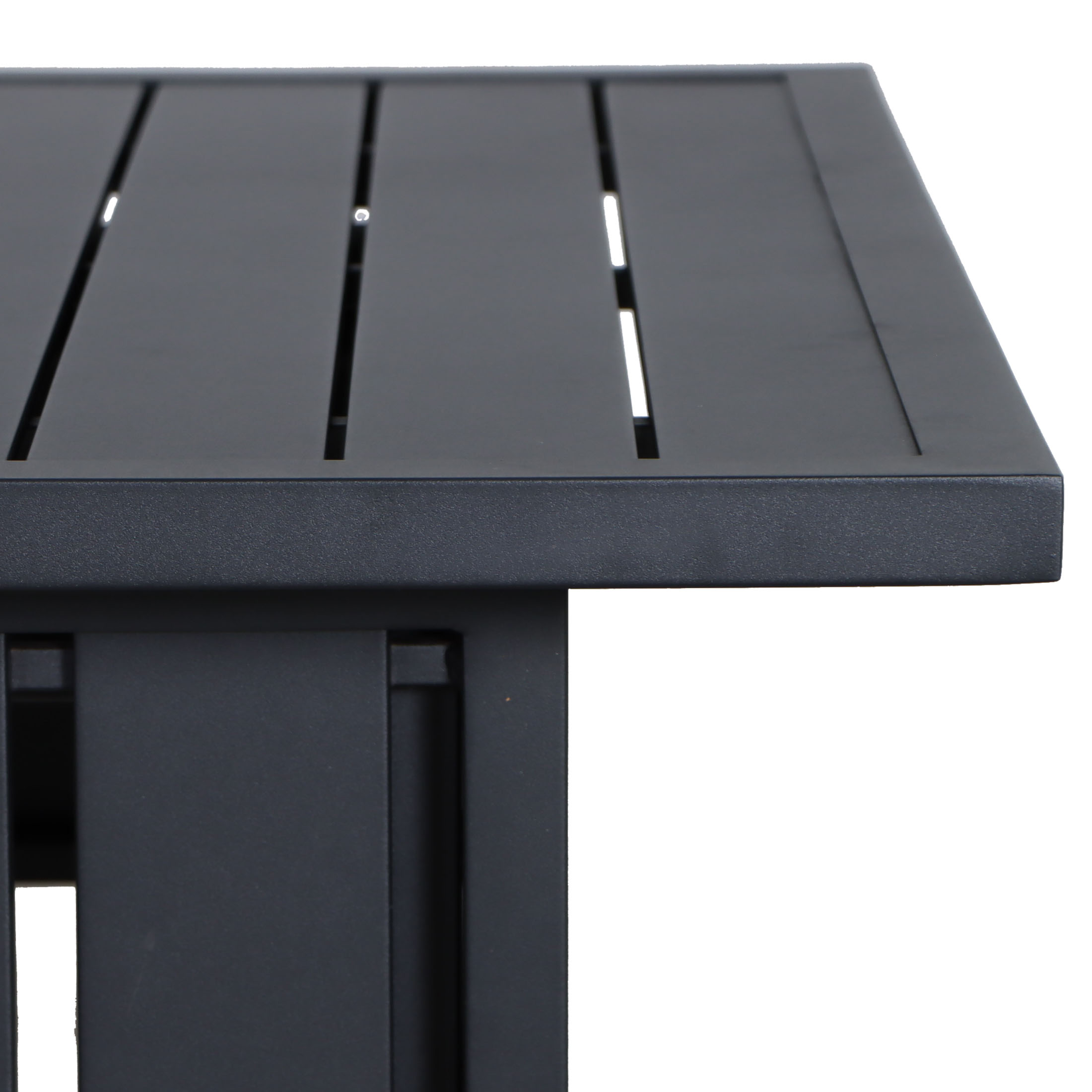 Mainstays Asher Springs Adjustable Rectangular Steel Outdoor Table - image 5 of 9