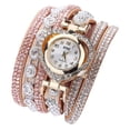 thumbnail image 2 of Reloj de lujo para mujer Sunnimix Brazalete de Reloj analógico Marfil, 2 of 6