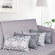 thumbnail image 1 of Fundas de almohada decorativas duraderas de alta calidad en color gris, material de lino con cremallera oculta invisible, fundas de cojín cuadradas para sala de estar (juego de 4), 1 of 6