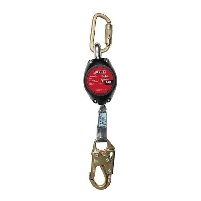 Linea De Vida Auto Retractil 7ft Hasta 140 Kg Uslv2 Urrea 40220