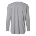 thumbnail image 2 of LAT B93638582 Women Fine Jersey Long Sleeve T-Shirt, Heather - Small, 2 of 3