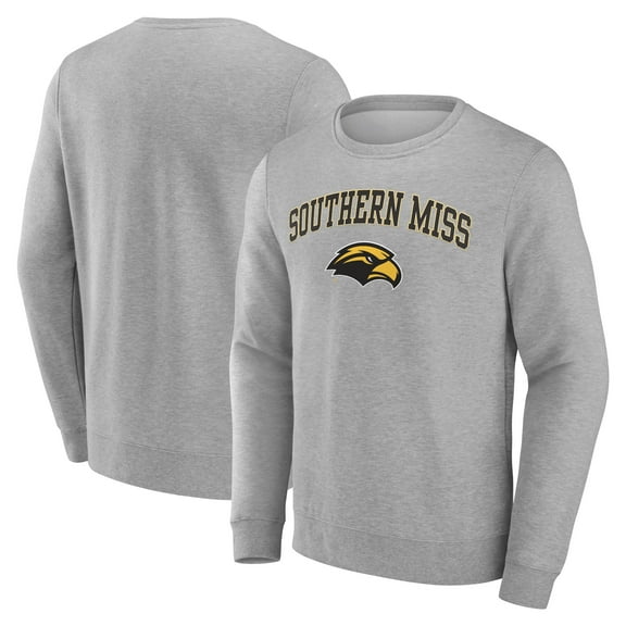 Men's Gray Southern Miss Golden Eagles Campus Sweatshirt