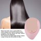 thumbnail image 5 of Peine de masaje eléctrico portátil, cepillo de pelo de belleza iónico, minipeine con cepillo vibratorio (rosa), 5 of 8