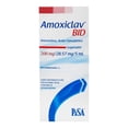 thumbnail image 2 of Amoxiclav Bid BID Amoxicilina 200 mg, Ácido Clavulánico 28.57 mg / 5 ml suspensión polvo para 70 ml, 2 of 3