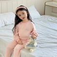 thumbnail image 4 of Tween Girls Thermal Underwear High Stretch Seamless Winter Warm Base Layer Outfit Sets Kids, 4 of 4
